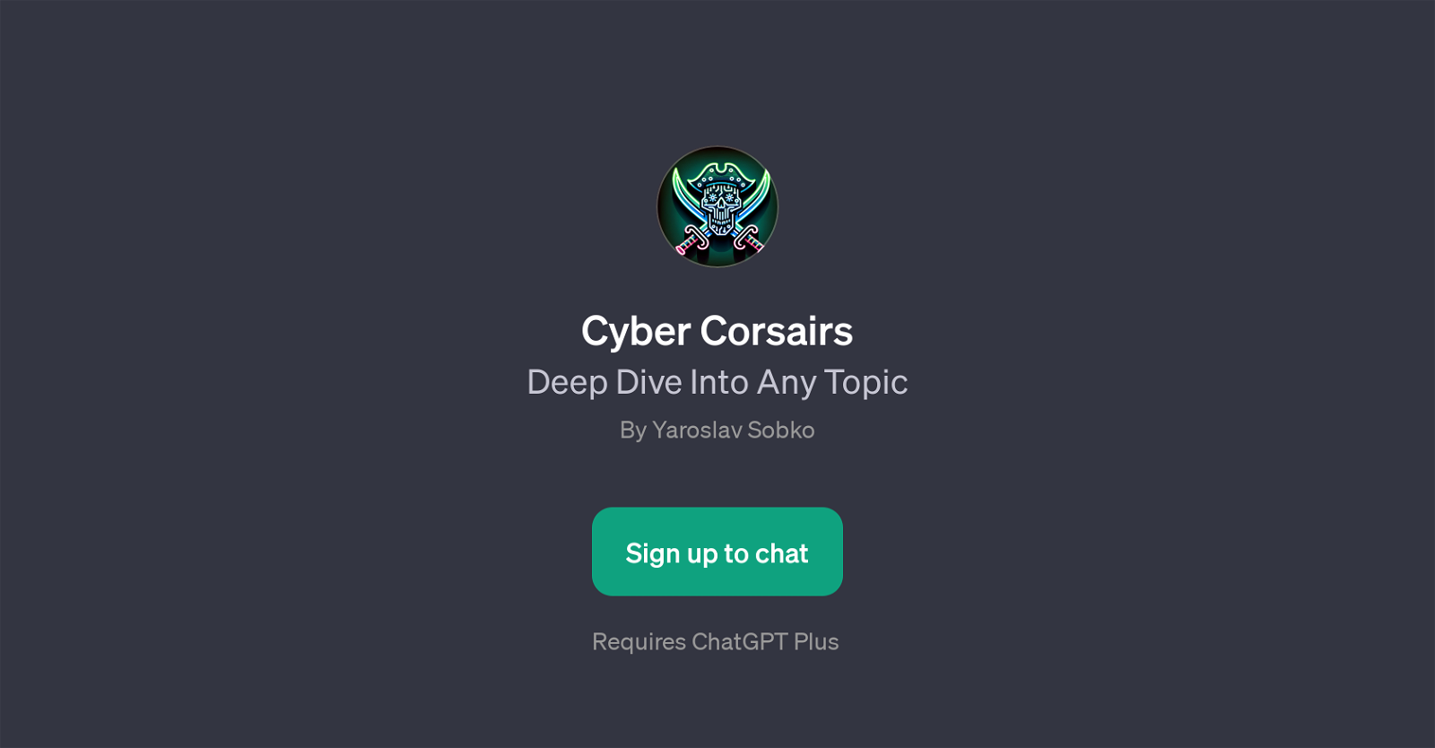 Cyber Corsairs website