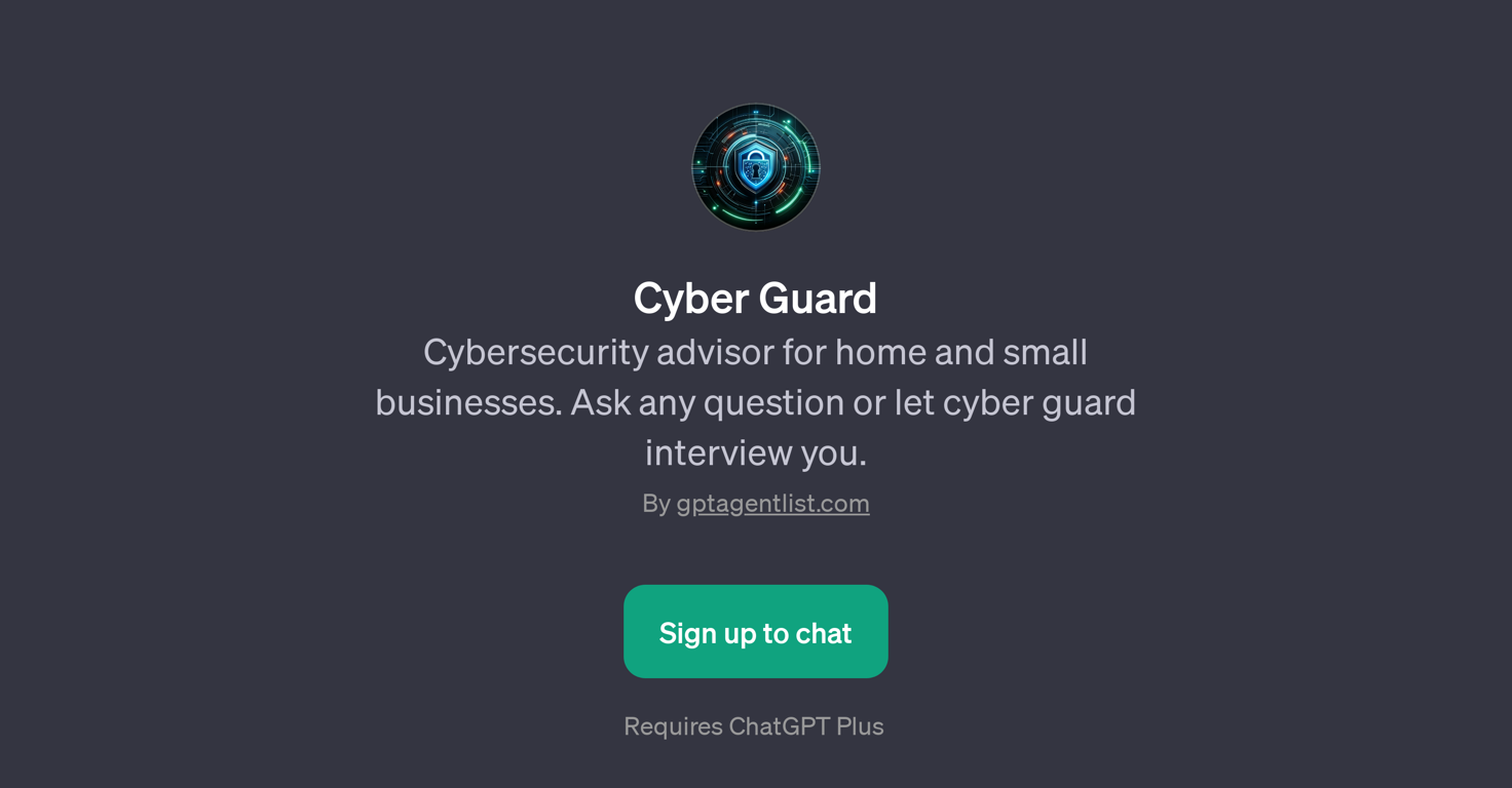 Cyber Guard website