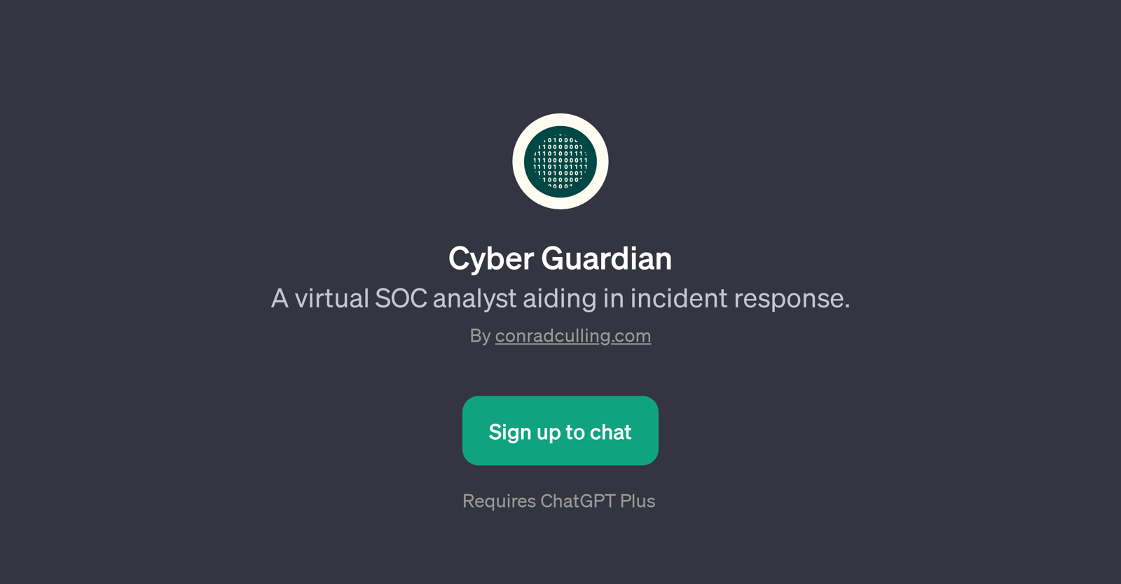 Cyber Guardian website