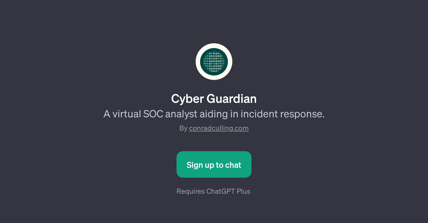 Cyber Guardian website