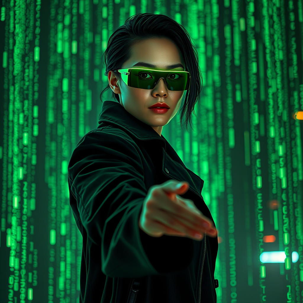 Cyber Matrix Reality - (Free, No Signup AI Tool)
