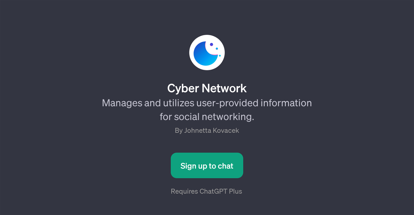 Cyber Network website