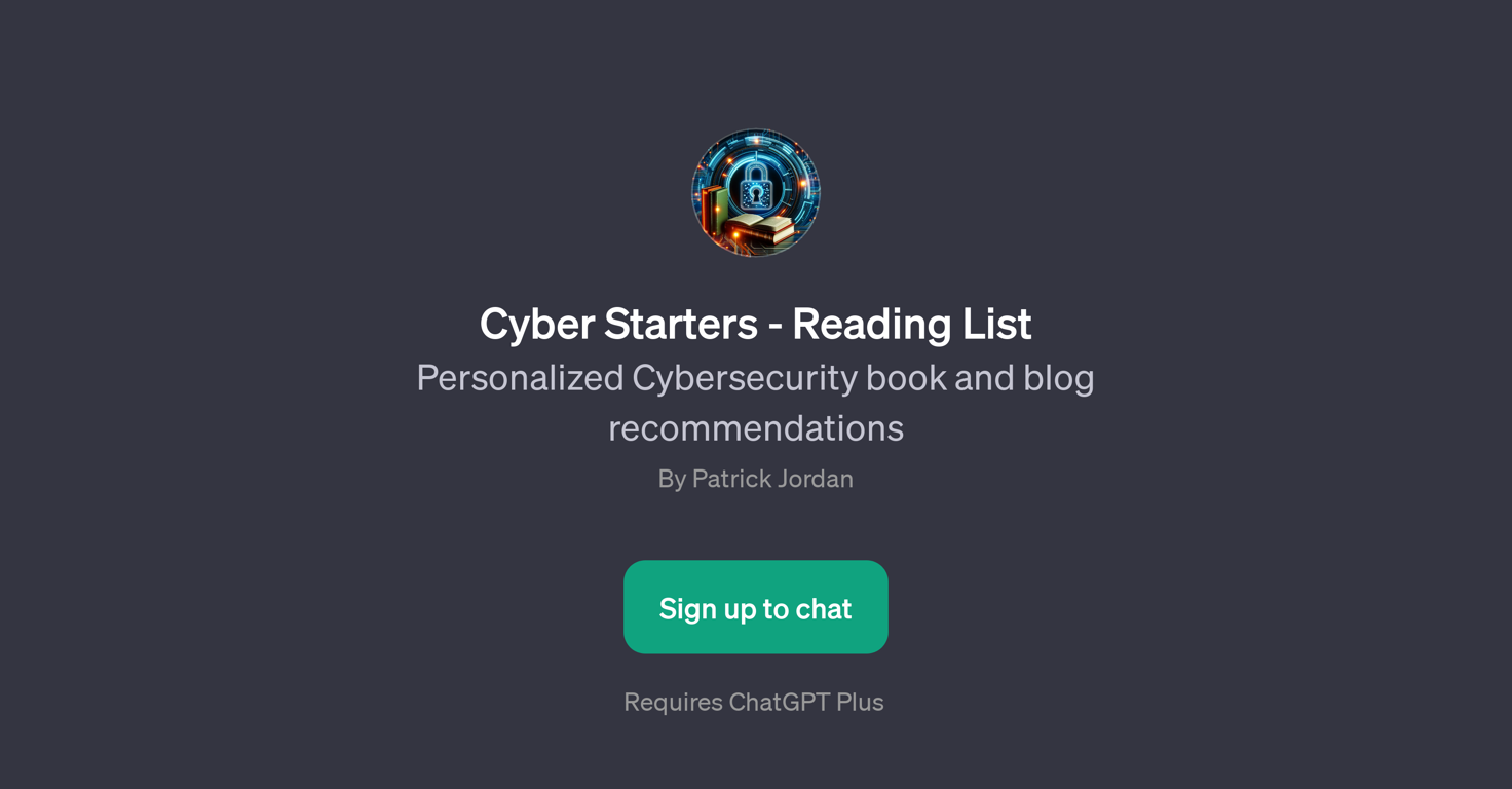 Cyber Starters - Reading List website