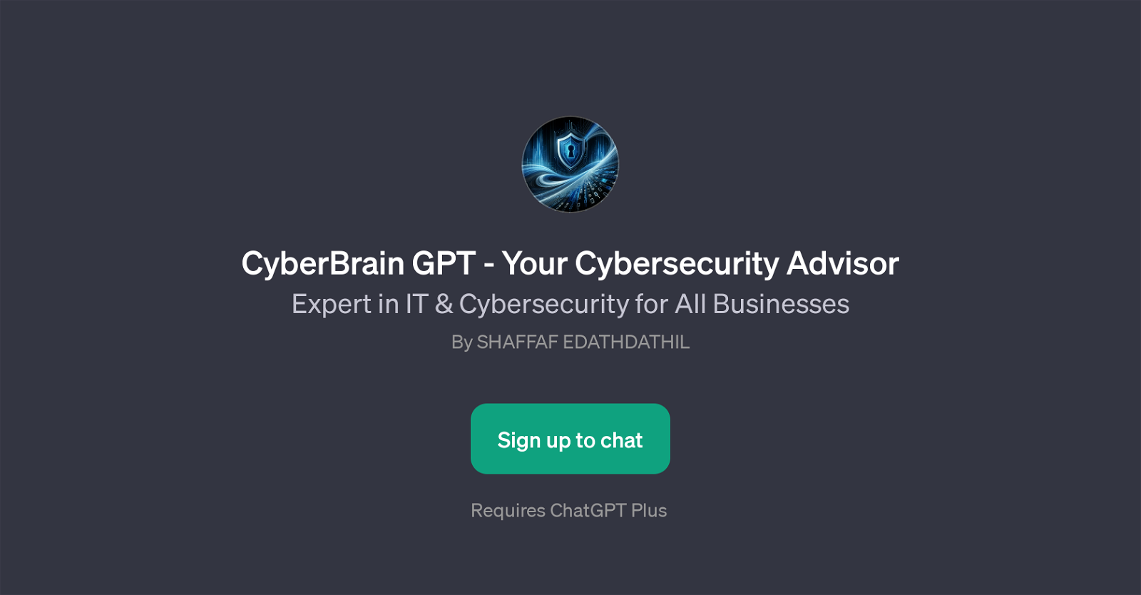 CyberBrain GPT website