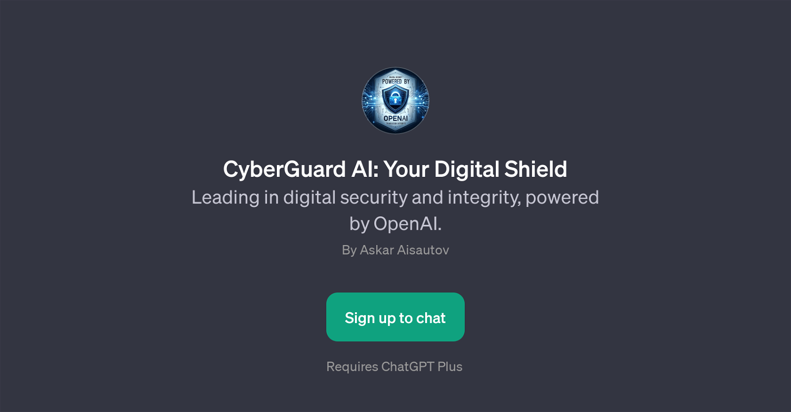 CyberGuard AI website