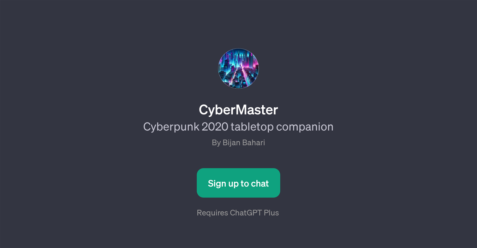 CyberMaster website