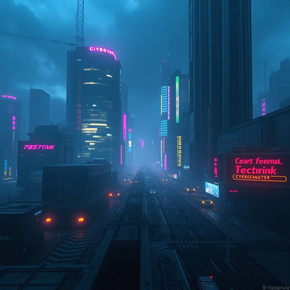 cyberpunk story idea gen website