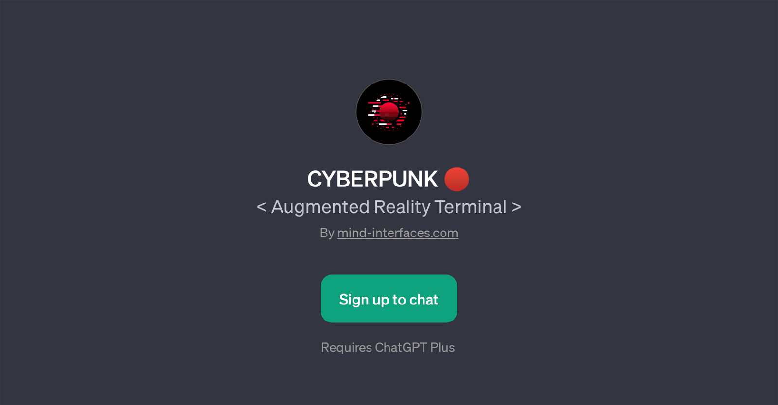 CYBERPUNK website