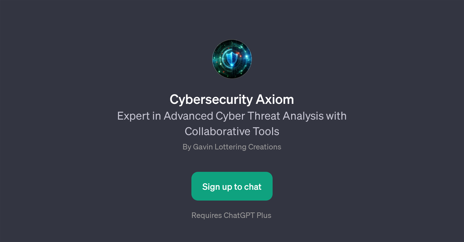 Cybersecurity Axiom website