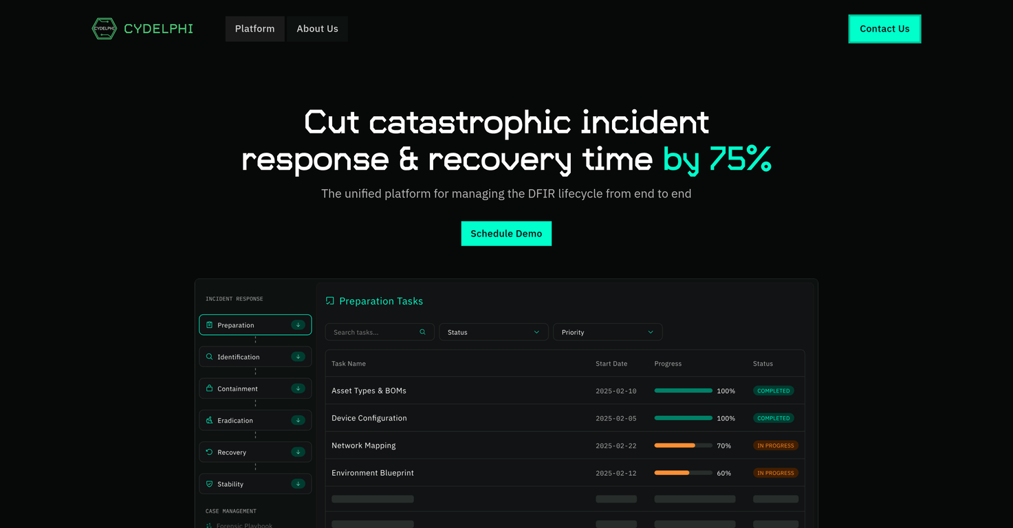 Cydelphi website