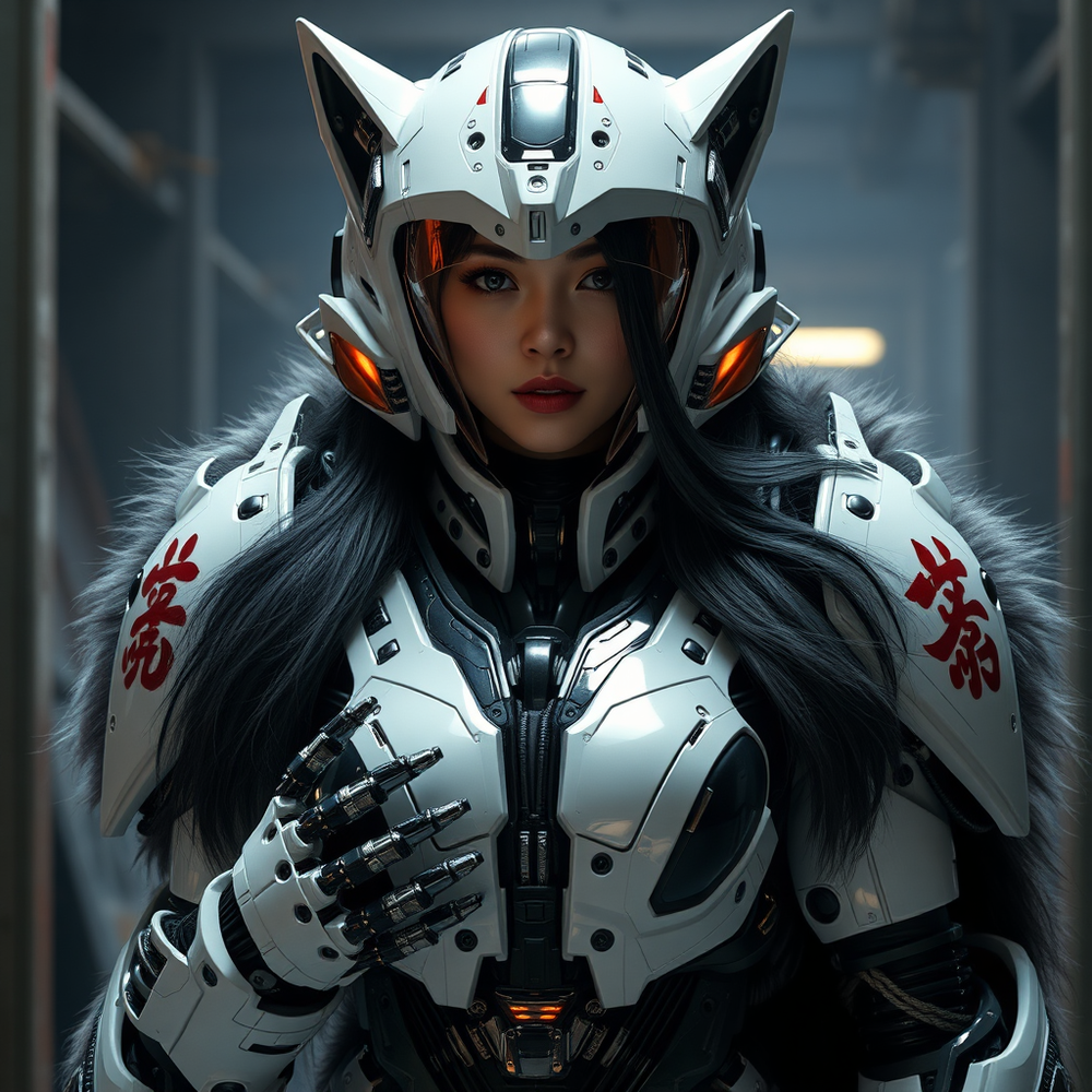 Cyhorg Wolf Girl website