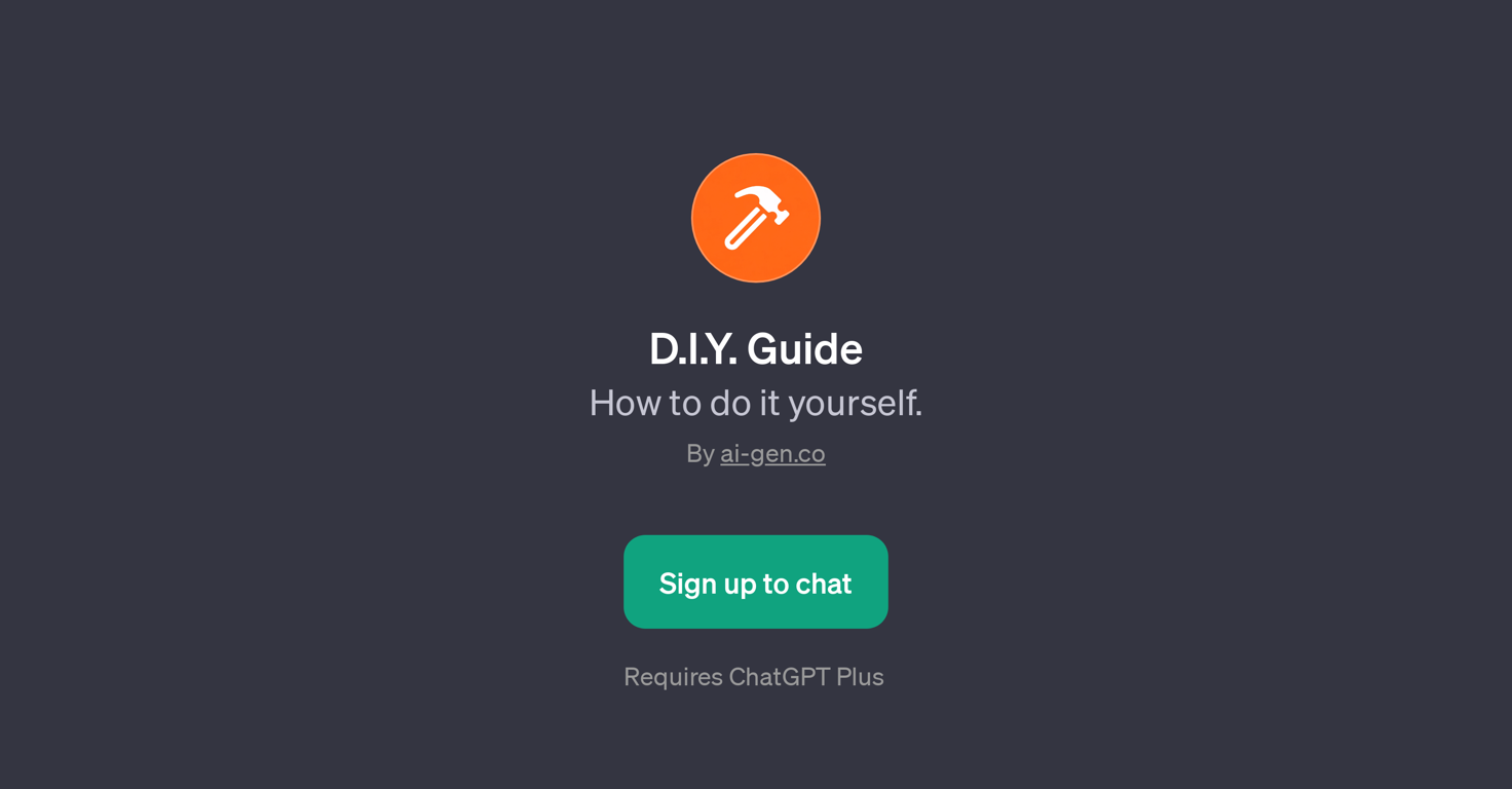 D.I.Y. Guide website