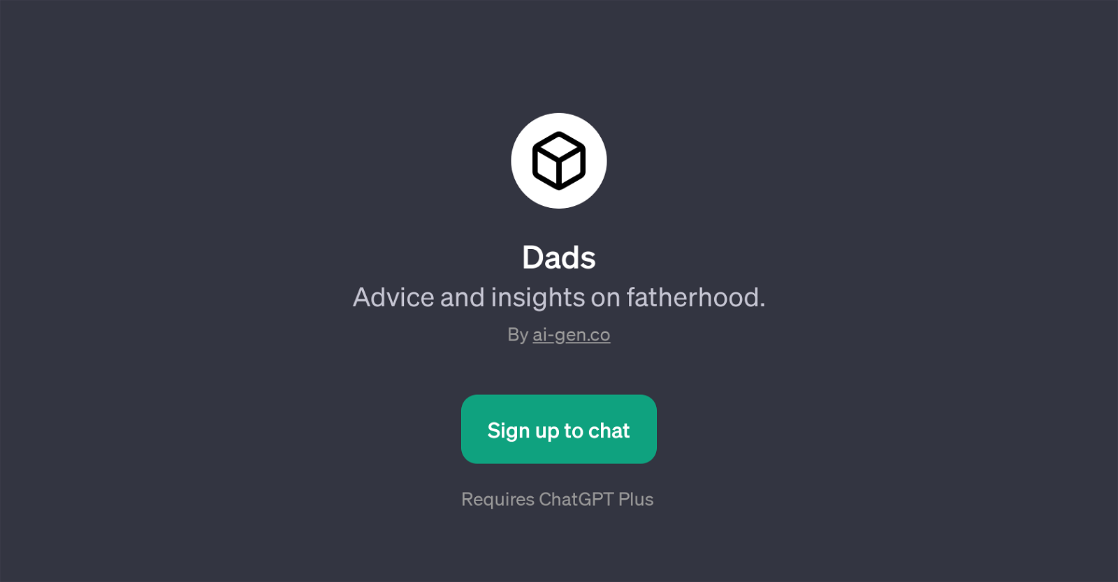Dads website
