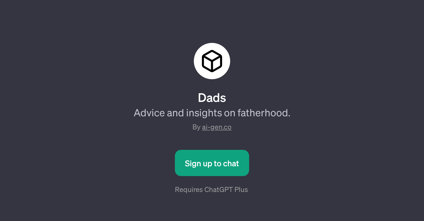 Dads website