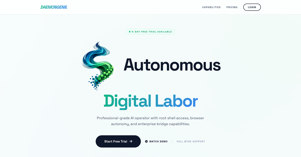 DaemonGenie website
