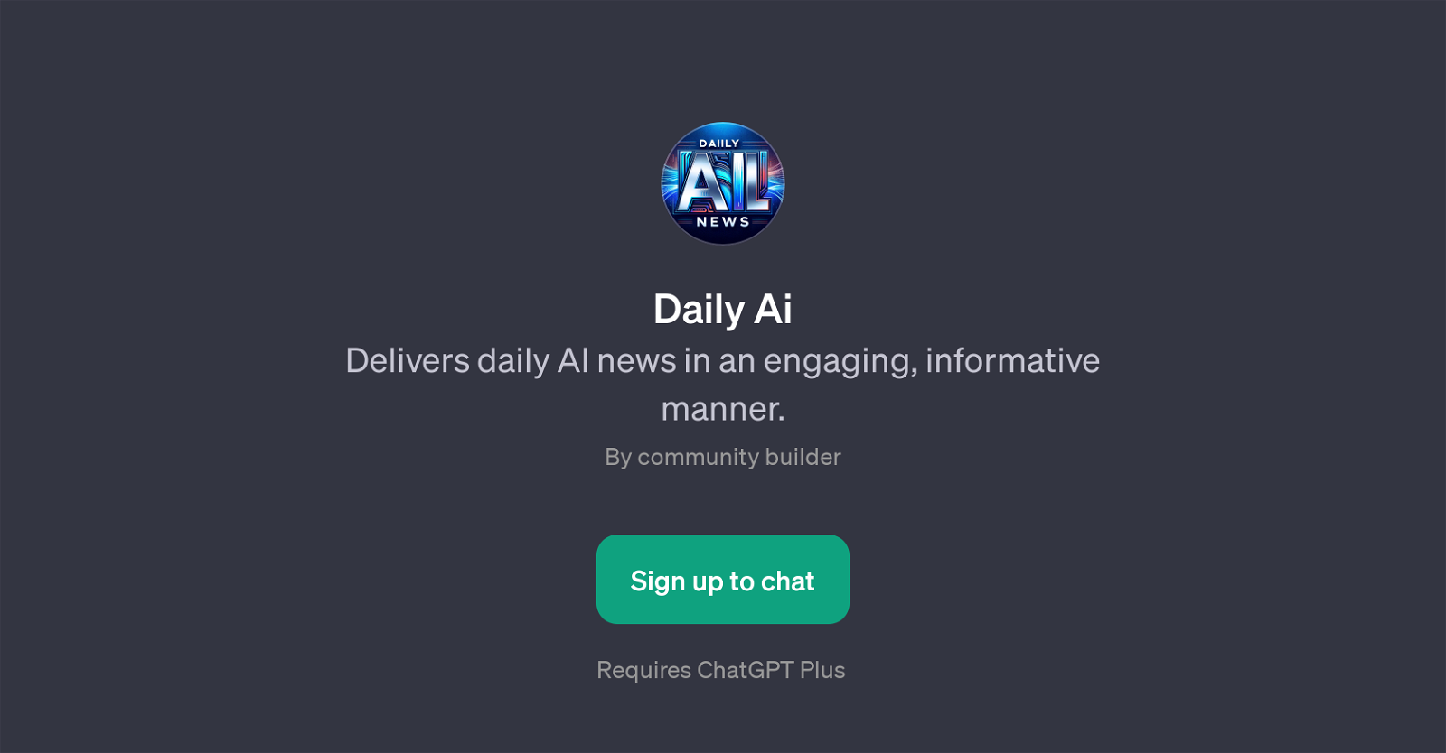 Daily Ai website