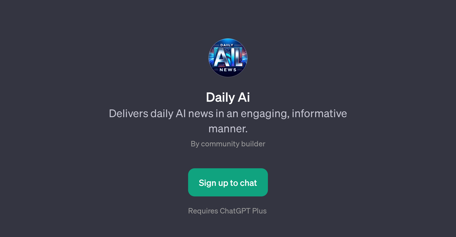 Daily Ai website
