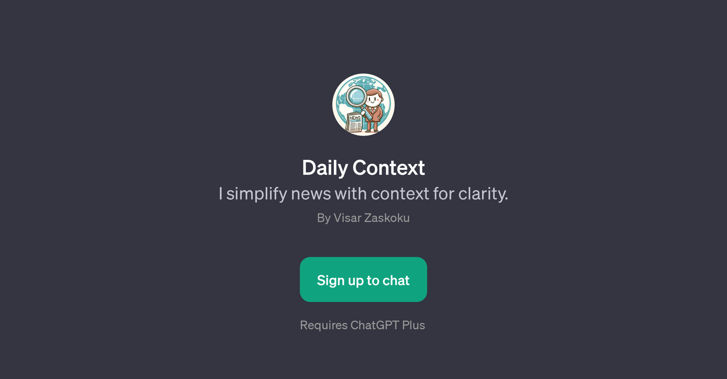 Daily Context website