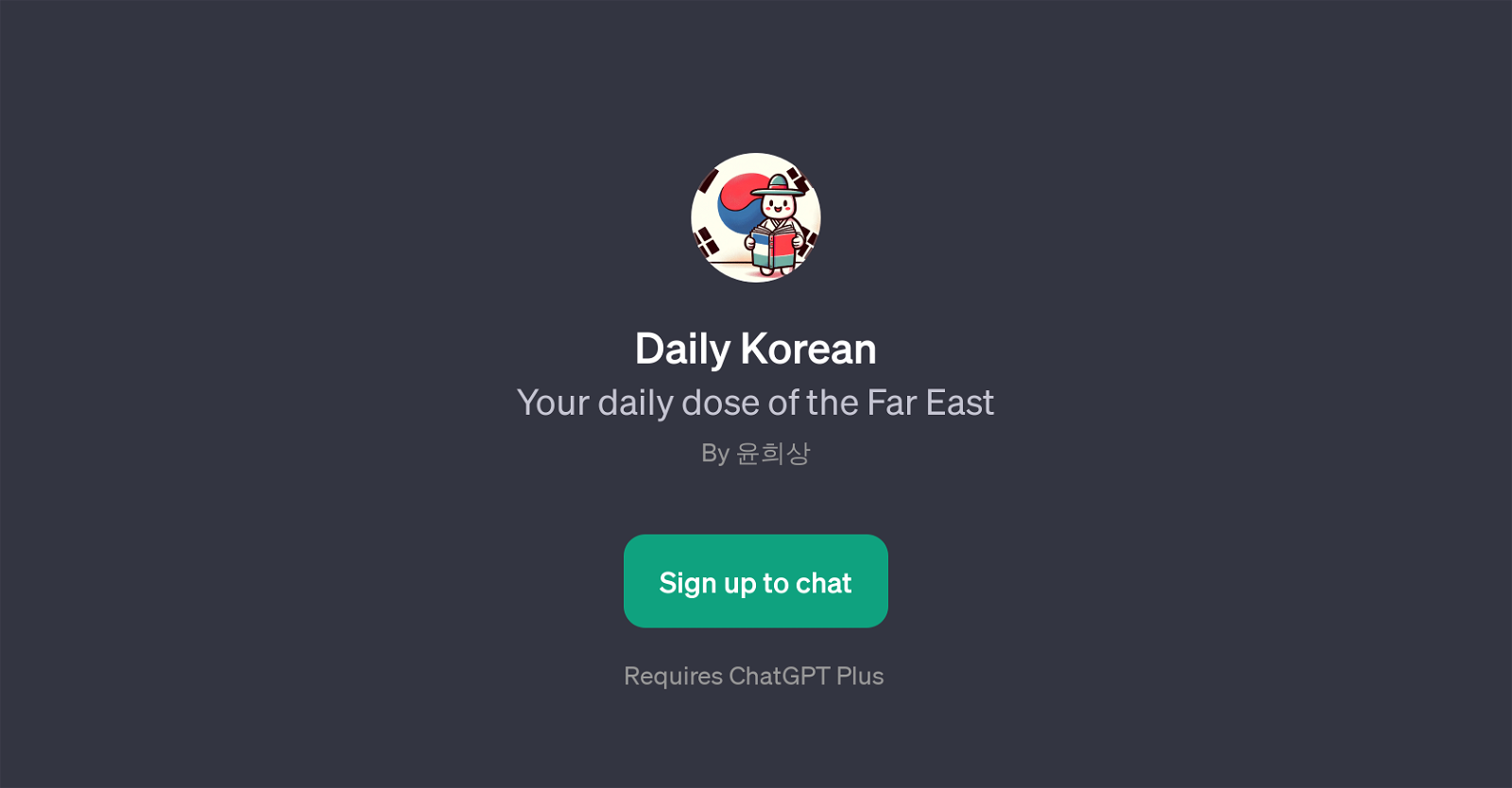 Daily Korean website