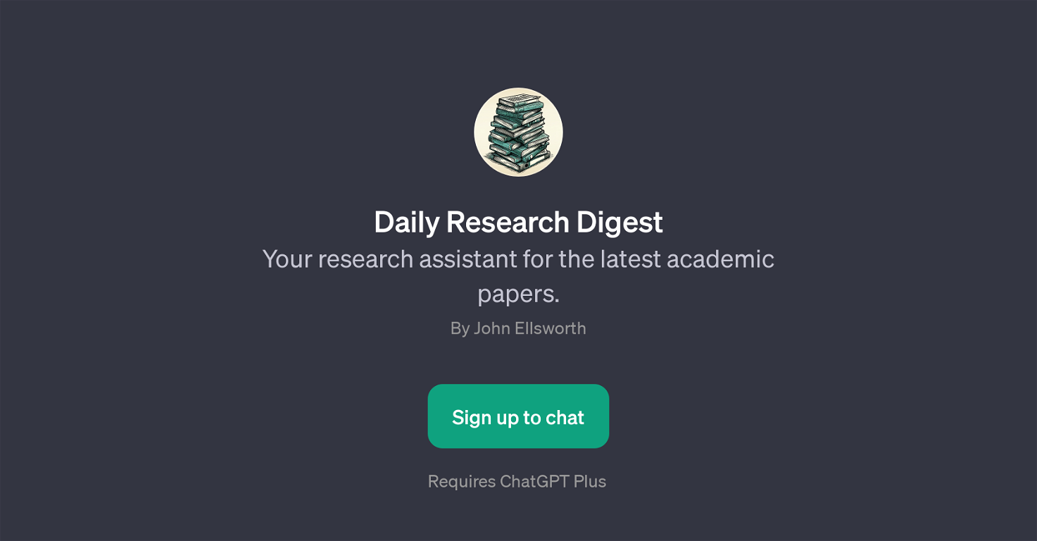 Daily Research Digest website