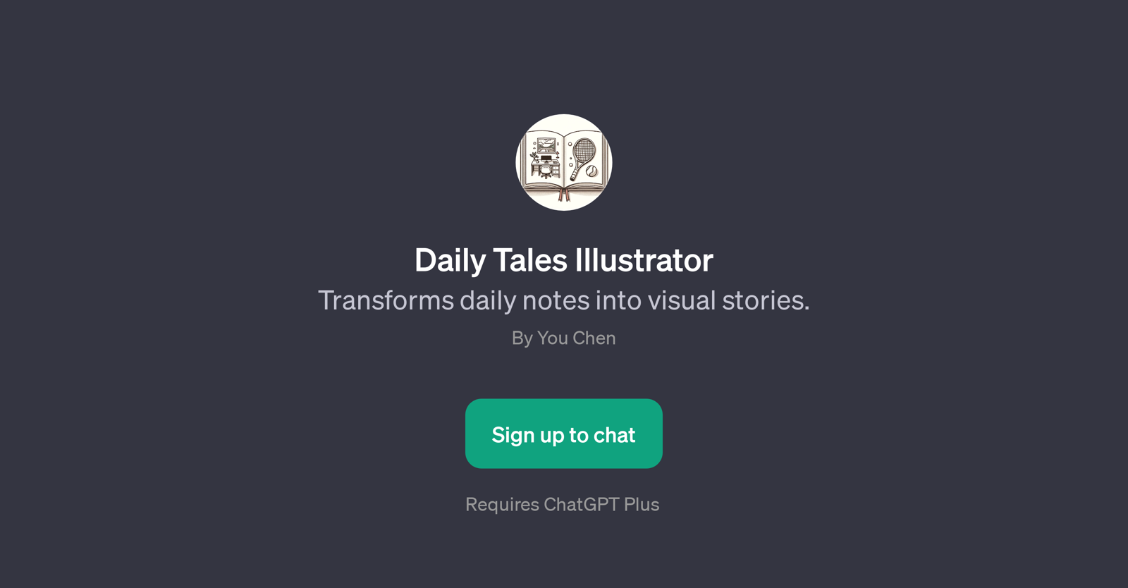 Daily Tales Illustrator website