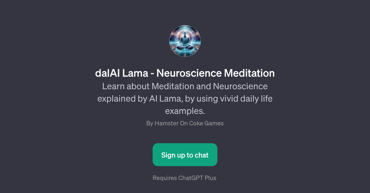dalAI Lama - Neuroscience Meditation website