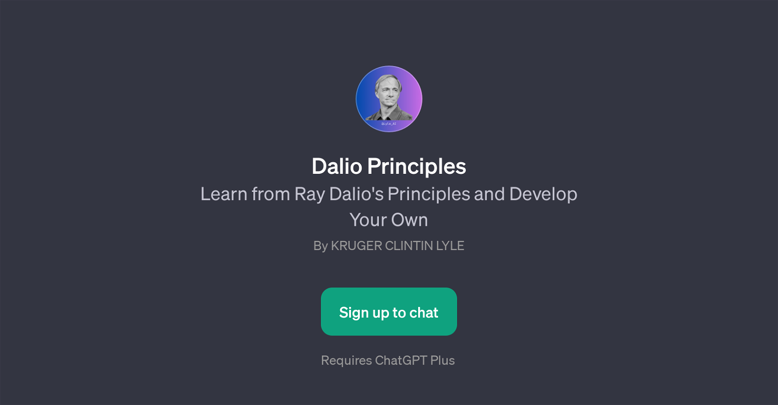 Dalio Principles website