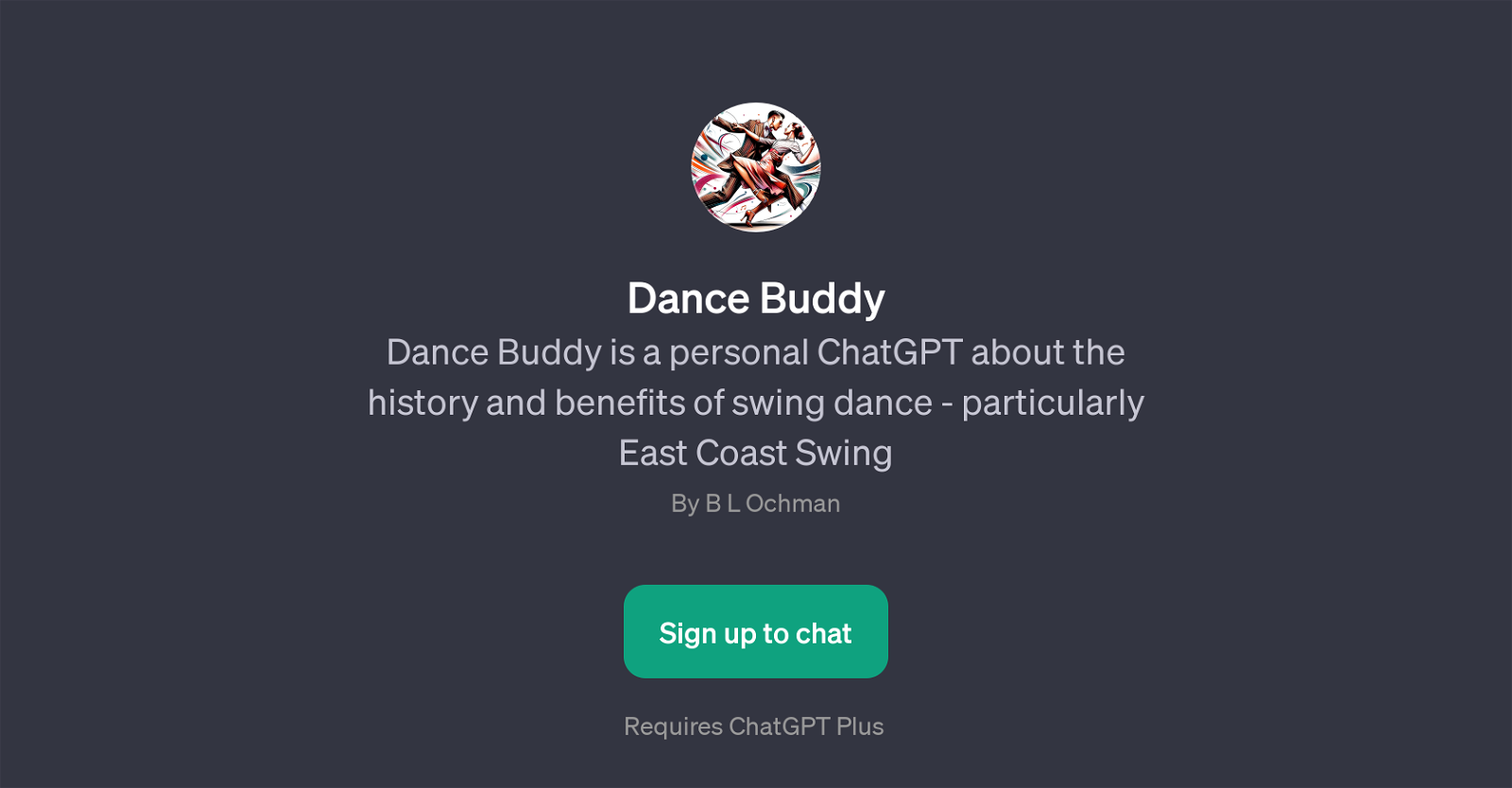 Dance Buddy website