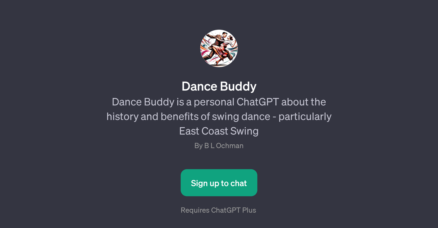 Dance Buddy website