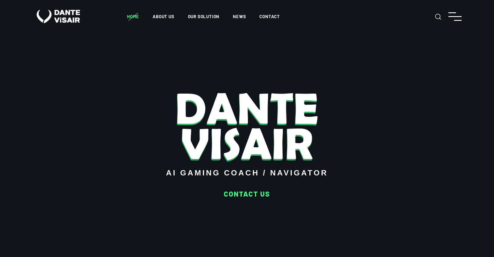 Dante Visair website
