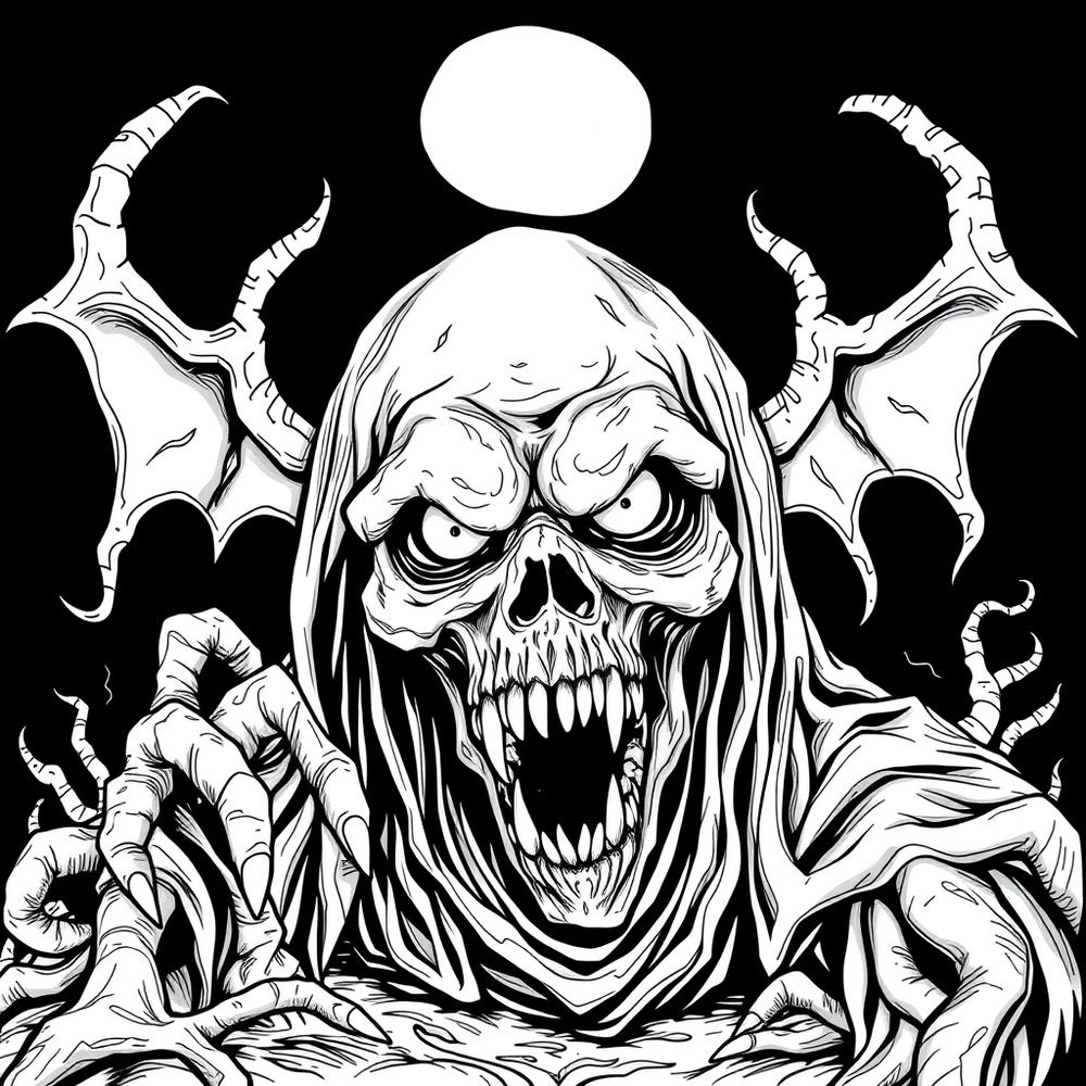 dark coloring pages website