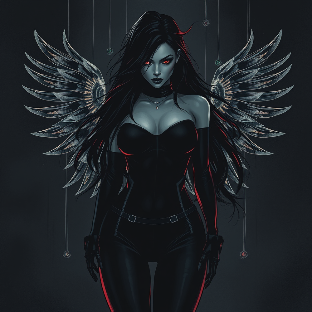 Dark Illustration Art website