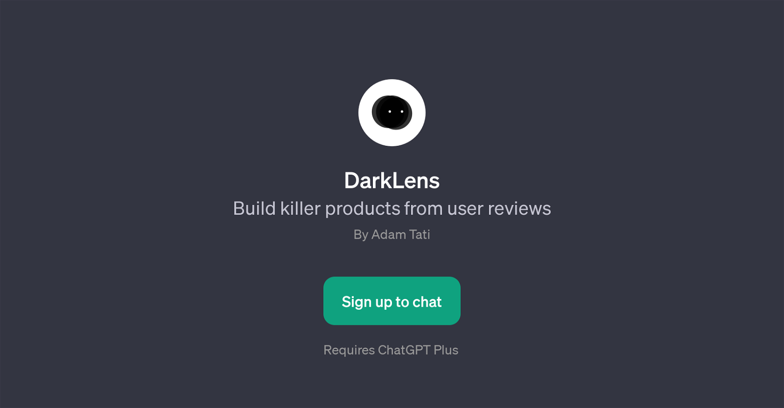 DarkLens website