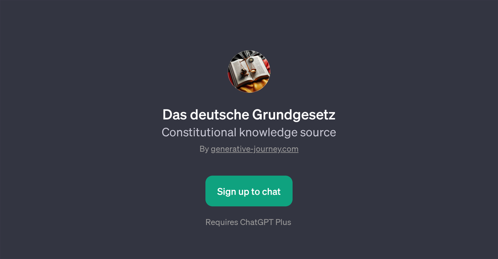 Das deutsche Grundgesetz website