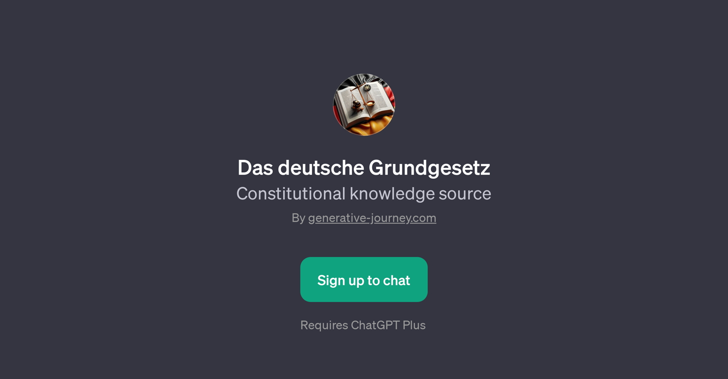 Das deutsche Grundgesetz website