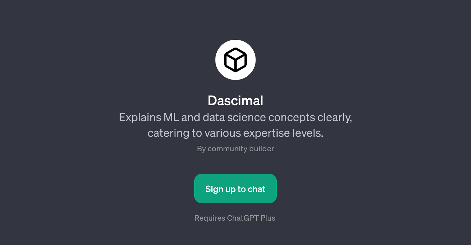 Dascimal website