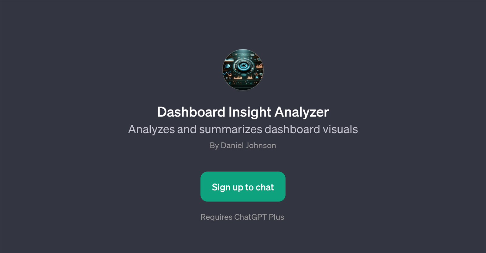 Dashboard Insight Analyzer website