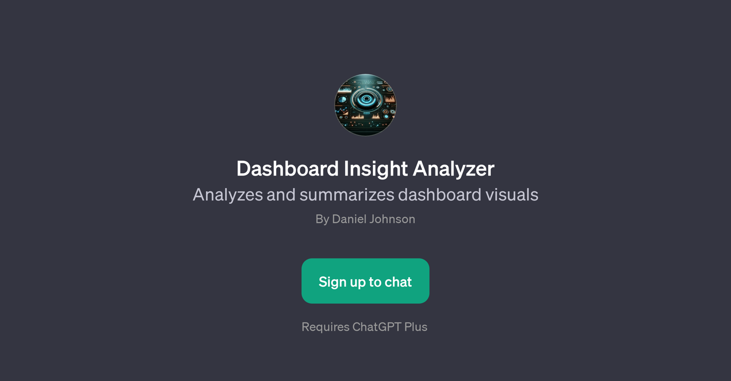 Dashboard Insight Analyzer website