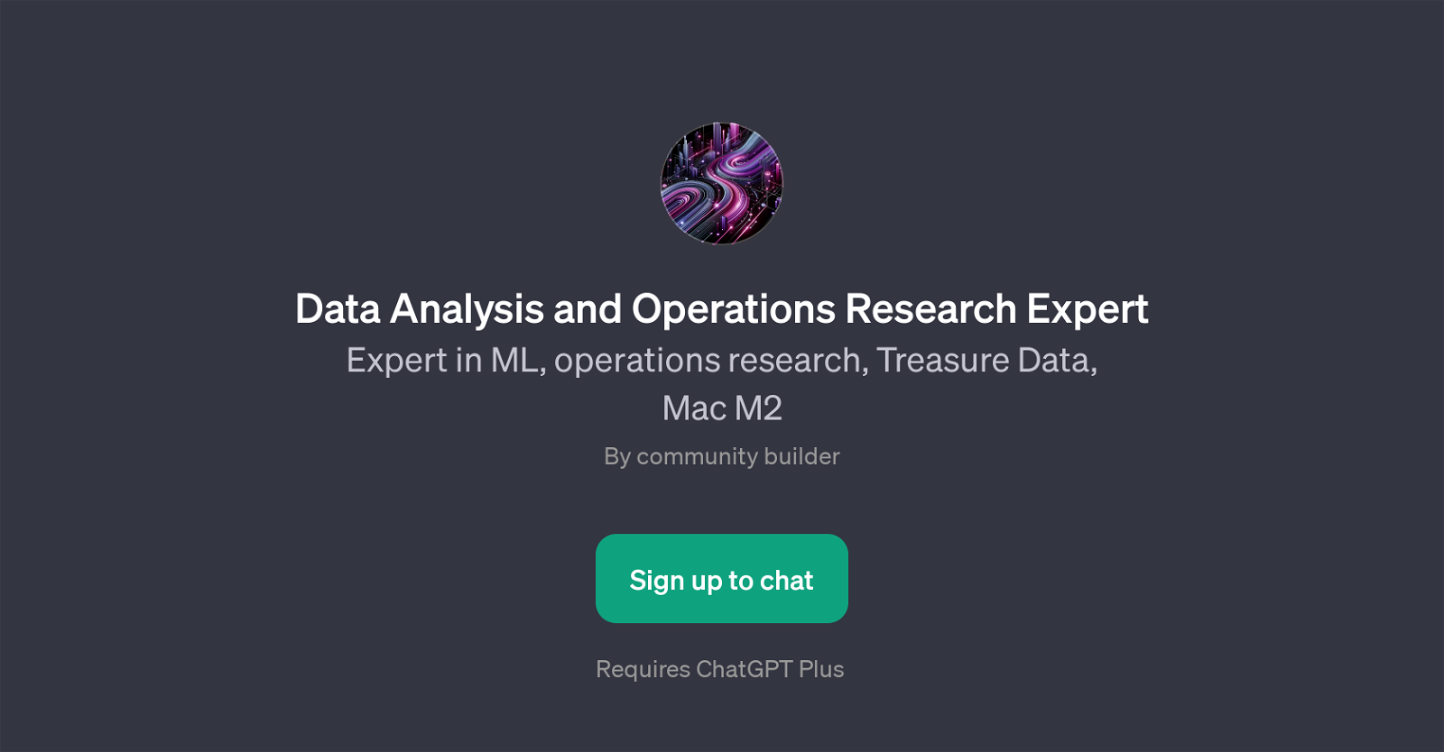 Data Analysis and Operations Research Expert website