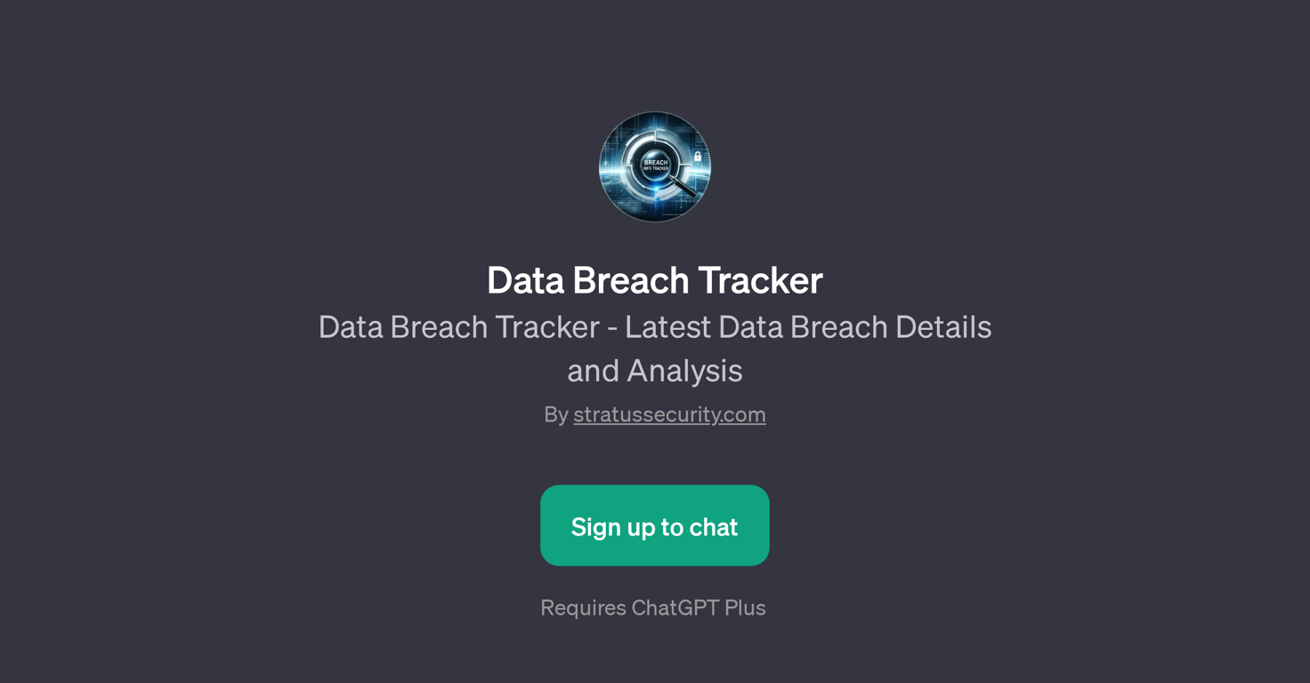 Data Breach Tracker website