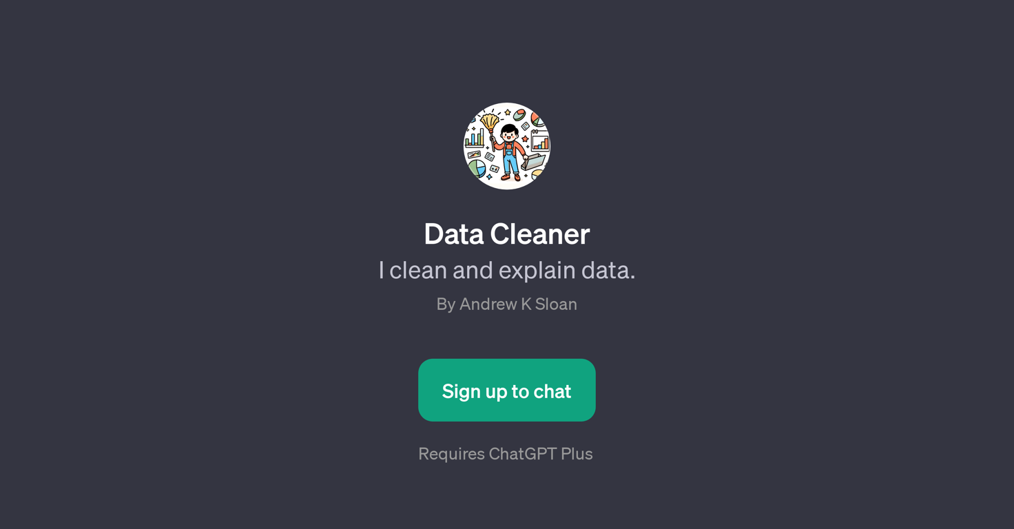 Data Cleaner website