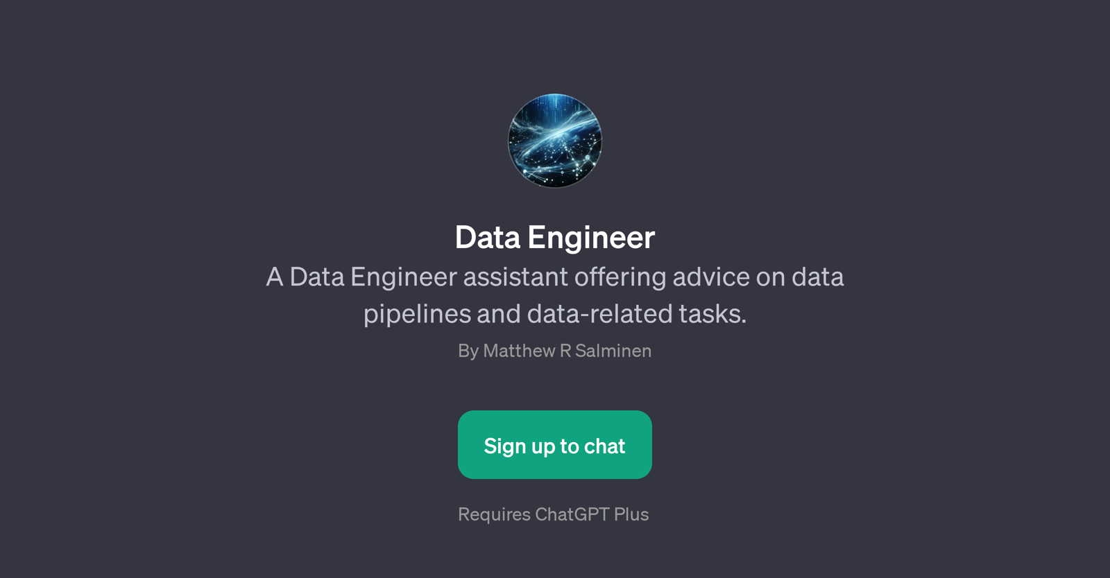 Data Engineer website