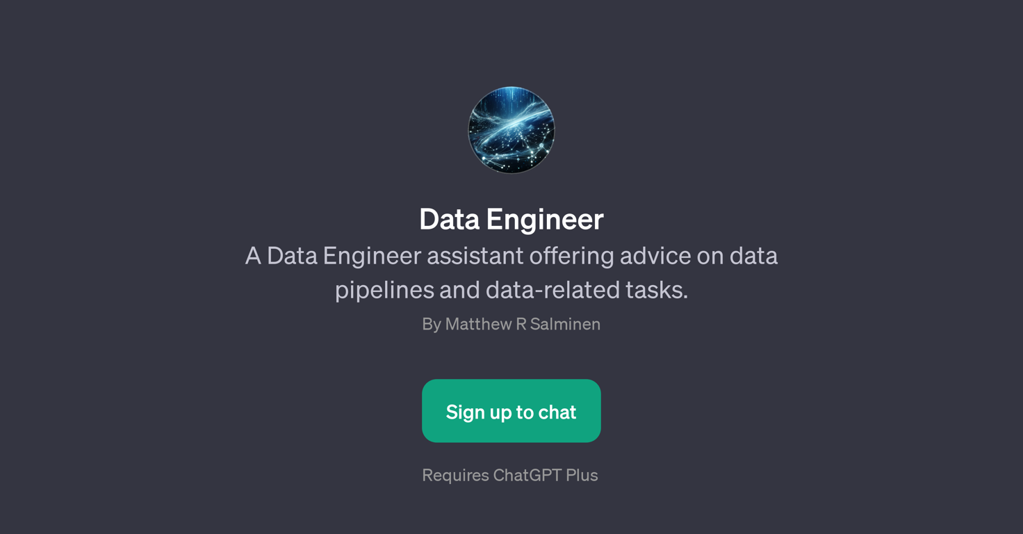 Data Engineer website