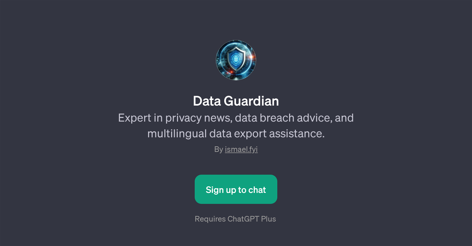 Data Guardian website