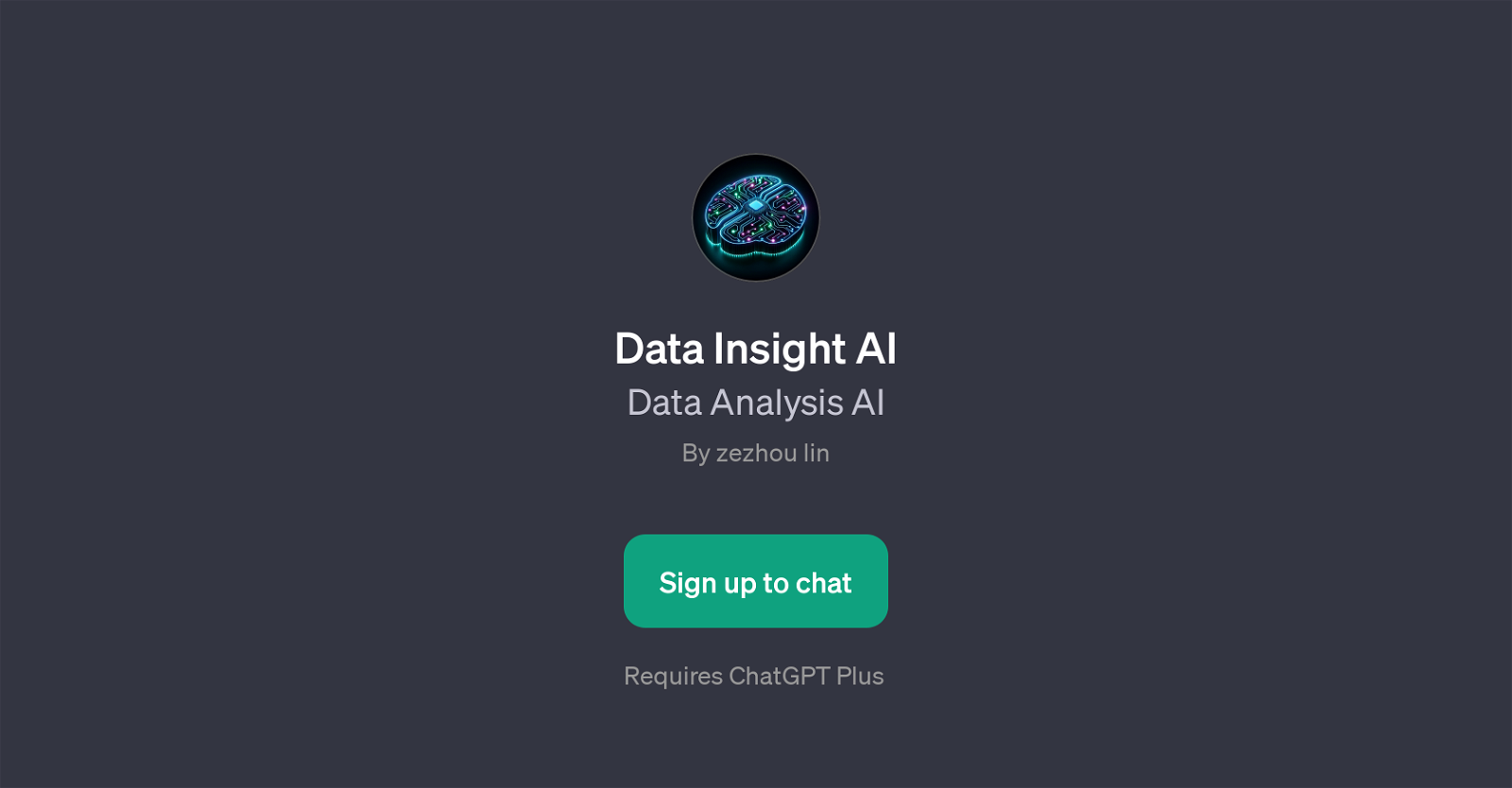 Data Insight AI website