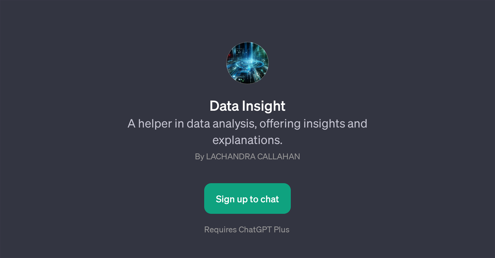 Data Insight website