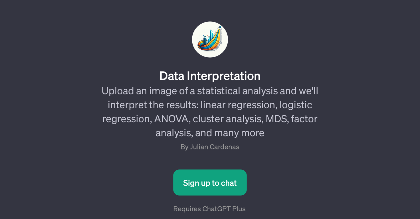 Data Interpretation website