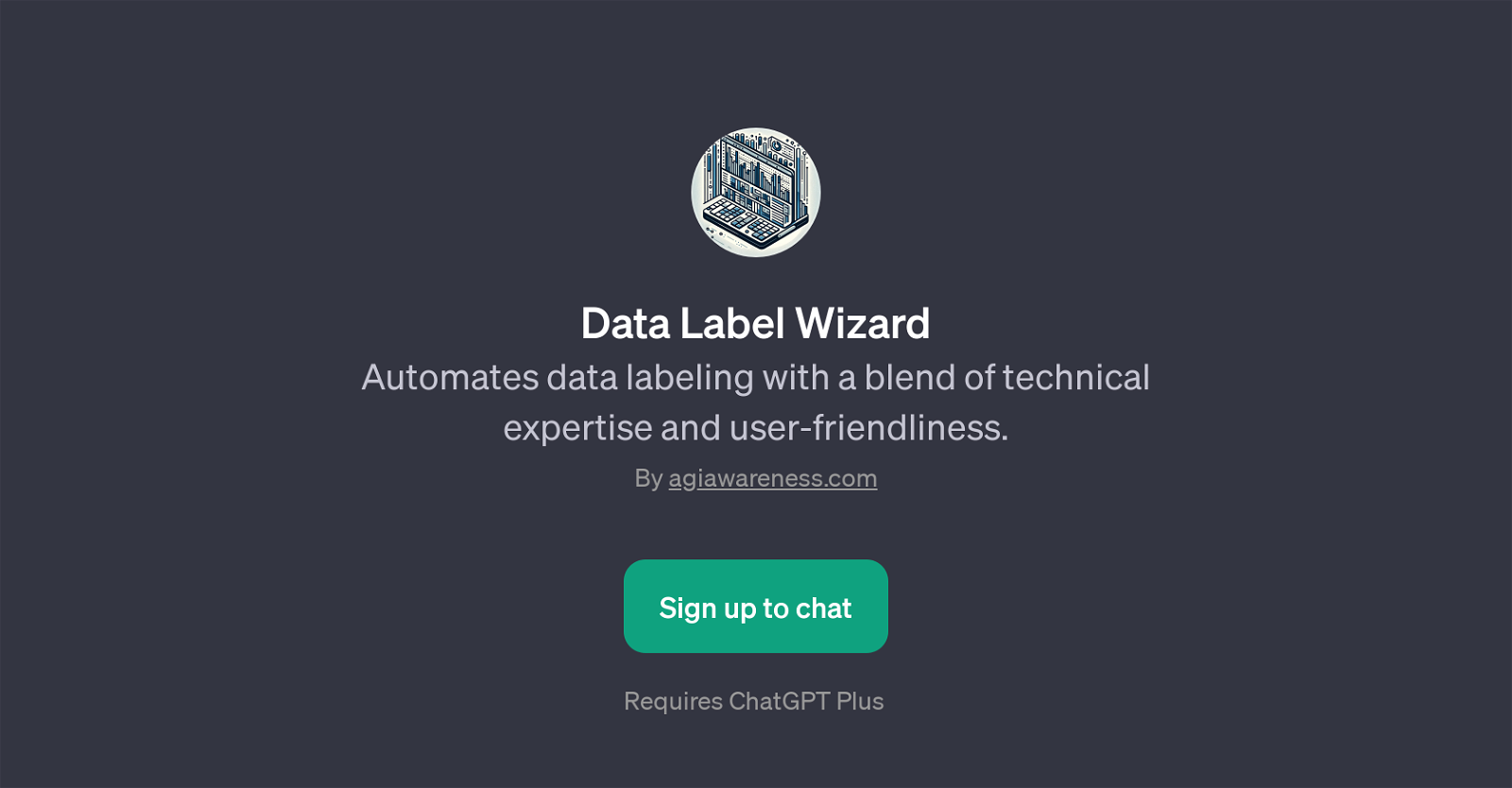 Data Label Wizard website