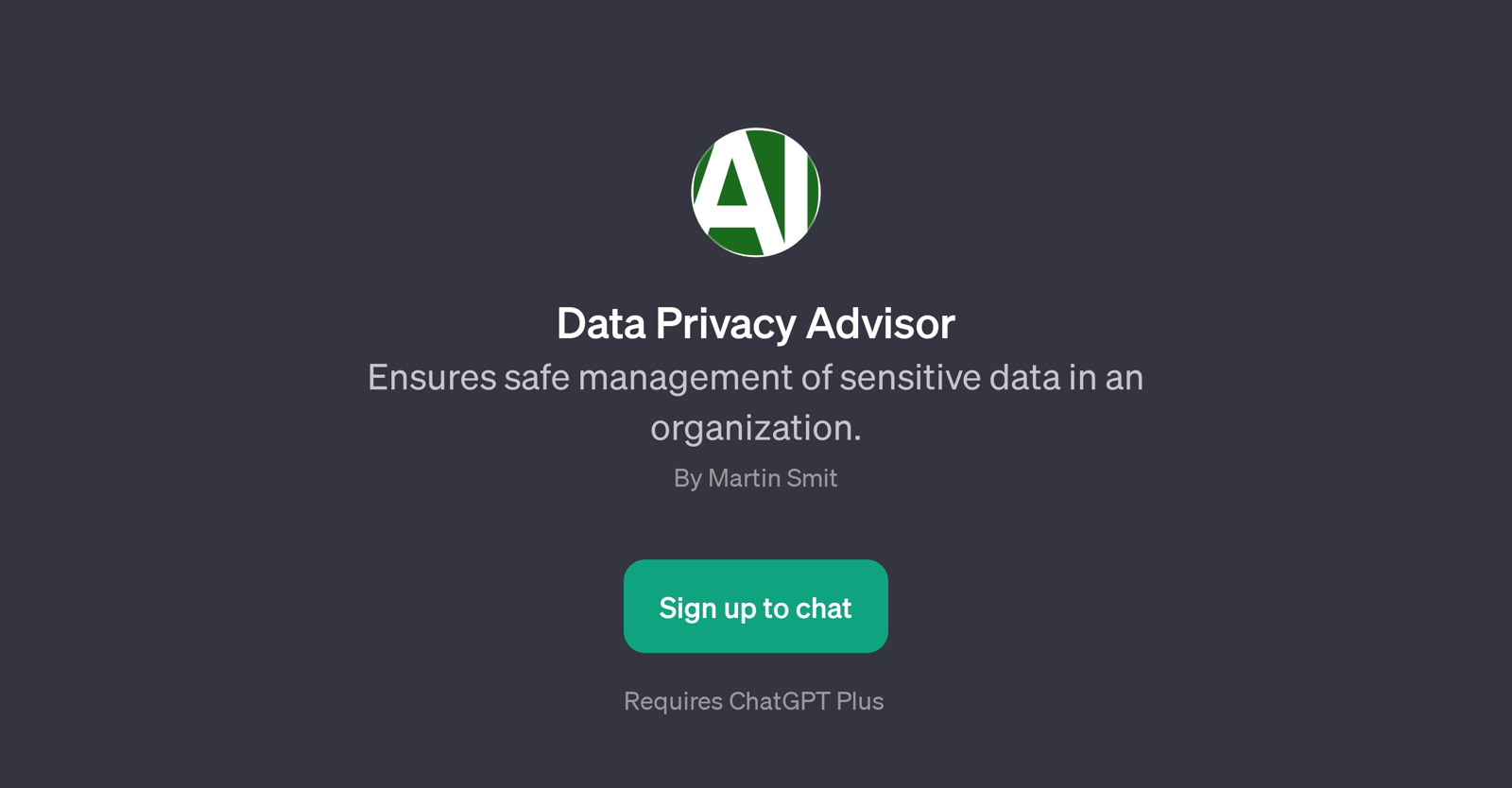 Data Privacy Advisor website