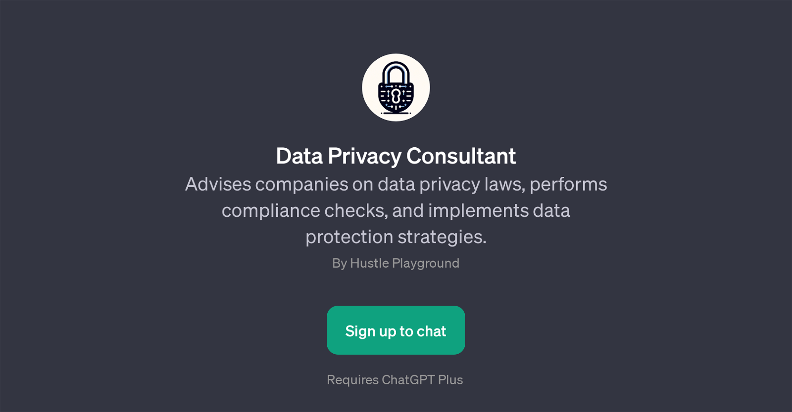 Data Privacy Consultant website